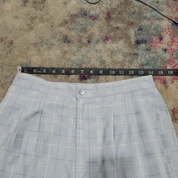 2 Piece Vintage Golf Outfit - Blue & Cream Jacket & Shorts - Picture 6 of 16